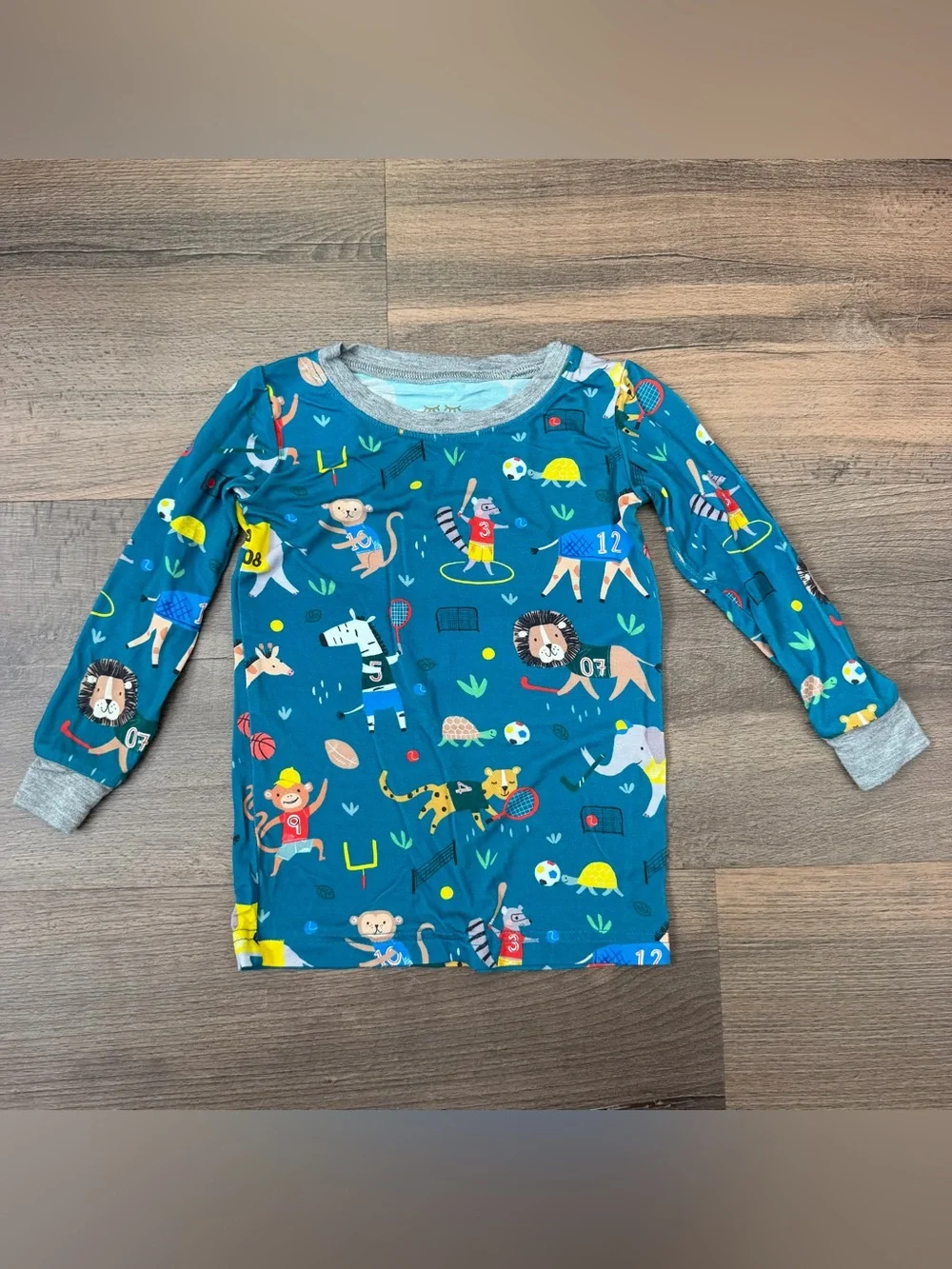 Little Sleepies Animal All-Stars Two-Piece Bamboo Pajama Set Size 18-24 Months